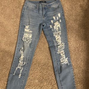 Distressed Skinny Jeans - 5